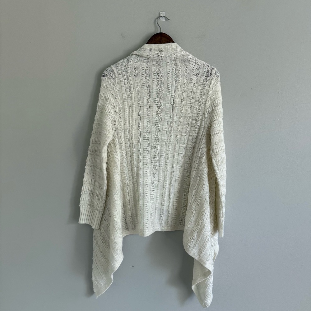 Xhilaration Women's Cream Cardigan Sweater - Picture 8 of 8